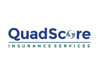 QuadScore Insurance Services logo design by aldesign