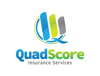 QuadScore Insurance Services logo design by easy@logo