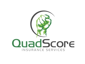 QuadScore Insurance Services logo design by aRBy