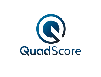 QuadScore Insurance Services logo design by BeDesign