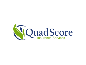 QuadScore Insurance Services logo design by Greenlight