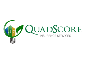 QuadScore Insurance Services logo design by Greenlight