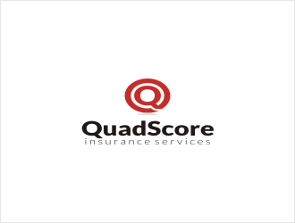 QuadScore Insurance Services logo design by bunda_shaquilla