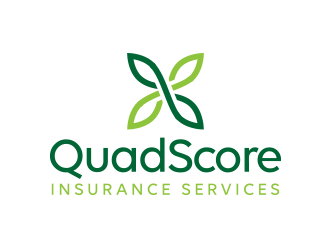 QuadScore Insurance Services logo design by keylogo