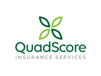 QuadScore Insurance Services logo design by keylogo