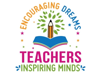 Teachers: Inspiring Minds, Encouraging Dreams logo design by logopond