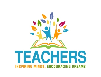 Teachers: Inspiring Minds, Encouraging Dreams logo design by J0s3Ph