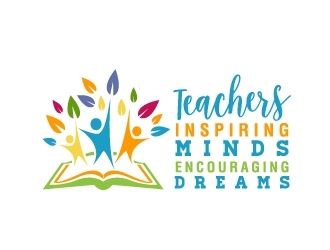 Teachers: Inspiring Minds, Encouraging Dreams logo design by J0s3Ph
