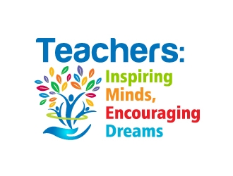 Teachers: Inspiring Minds, Encouraging Dreams logo design by Marianne
