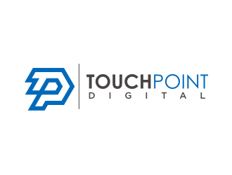 Touchpoint Digital logo design by Asani Chie