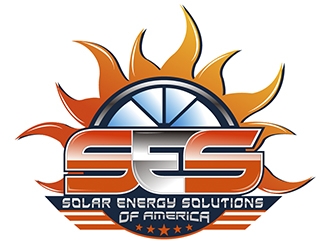 SES SOLAR ENERGY SOLUTIONS of AMERICA logo design by rikFantastic