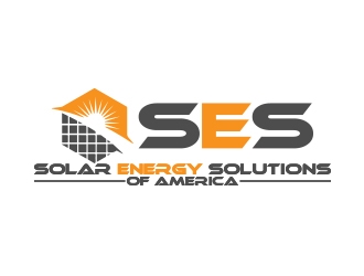 SES SOLAR ENERGY SOLUTIONS of AMERICA logo design by sarfaraz