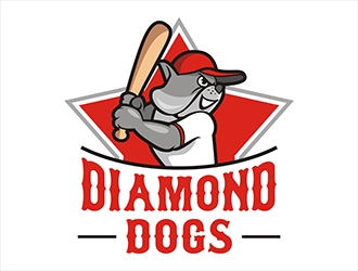 Diamond Dogs logo design by gitzart