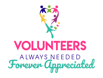 Volunteers : Always Needed Forever Appreciated logo design by JessicaLopes