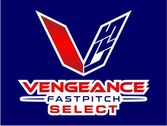 Vengeance Fastpitch Select logo design by cintoko