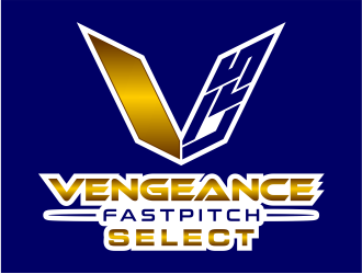 Vengeance Fastpitch Select logo design by cintoko