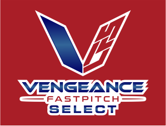 Vengeance Fastpitch Select logo design by cintoko