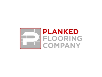 PLANKED FLOORING COMPANY logo design by CreativeKiller