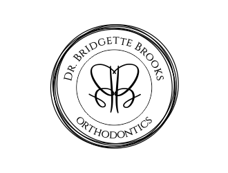 Dr. Bridgette Brooks Orthodontics  logo design by Greenlight