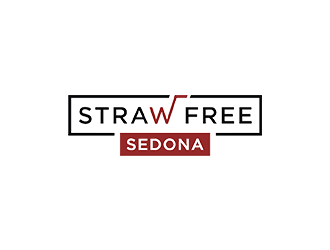 Straw Free Sedona logo design by checx