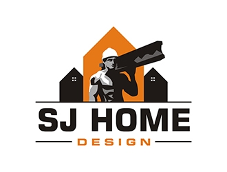 Sj Home Design  logo design by gitzart