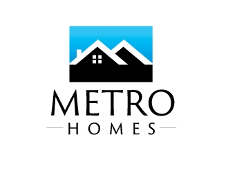 Metro Homes  logo design by cookman