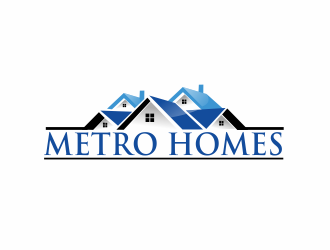 Metro Homes  logo design by bosbejo