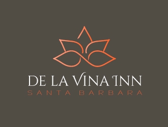 De La Vina Inn logo design by savvyartstudio