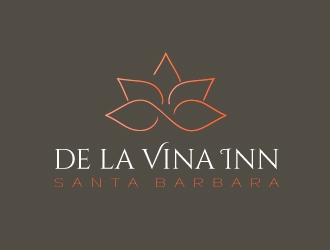 De La Vina Inn logo design by savvyartstudio