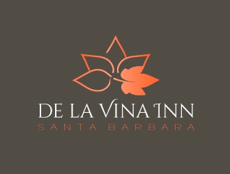 De La Vina Inn logo design by savvyartstudio