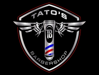 Tatos barber Shop logo design by jaize