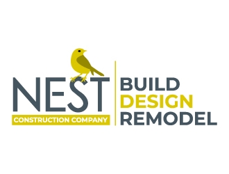 Nest Construction Company logo design by jaize