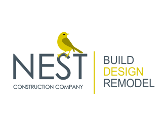 Nest Construction Company logo design by JessicaLopes