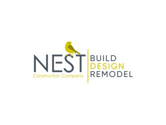 Nest Construction Company logo design by keylogo