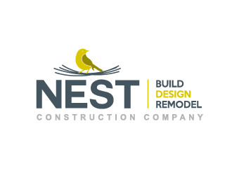 Nest Construction Company logo design by grea8design