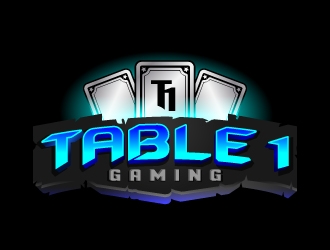 Table 1 Gaming logo design by jaize