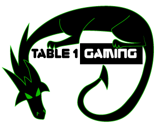 Table 1 Gaming logo design by Roco_FM