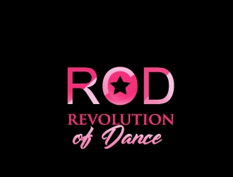 Revolution of Dance (RoD) logo design by samuraiXcreations