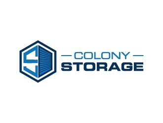 Colony Storage logo design by zakdesign700