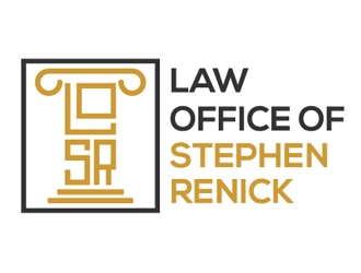 Law Office of Stephen Renick logo design by logopond