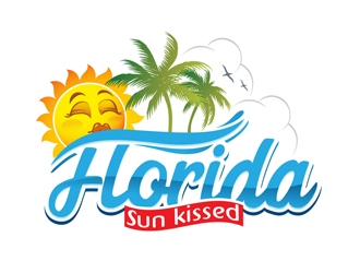 Florida Sun Kissed logo design by DreamLogoDesign
