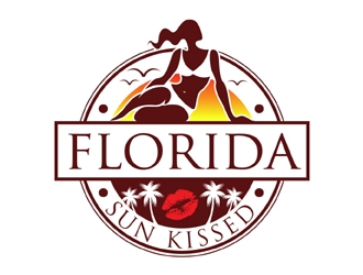 Florida Sun Kissed logo design by MAXR