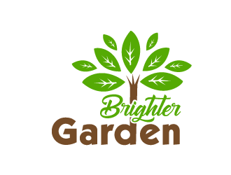 Brighter Garden logo design by tec343