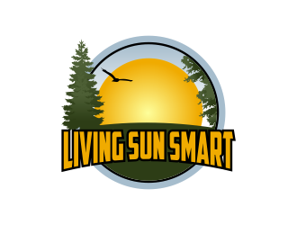 Living Sun Smart logo design by Kruger