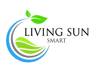 Living Sun Smart logo design by jetzu