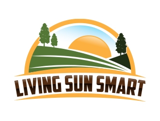 Living Sun Smart logo design by Eliben