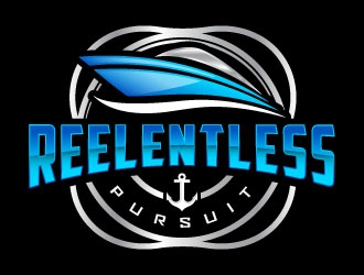 Reelentless Pursuit  logo design by daywalker