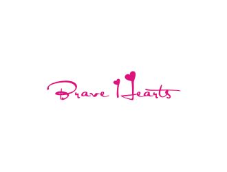 Brave Hearts logo design by rief