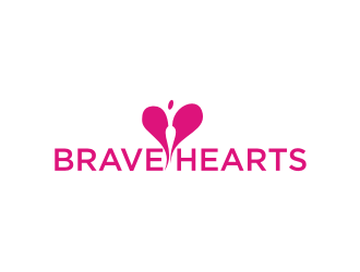 Brave Hearts logo design by andayani*