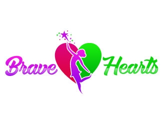 Brave Hearts logo design by uttam